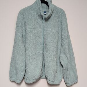 Old Navy Light Blue Sherpa Jacket